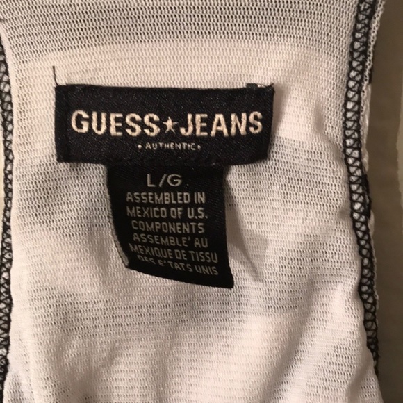 Guess Striped Tank Top (Large) - Picture 3 of 3